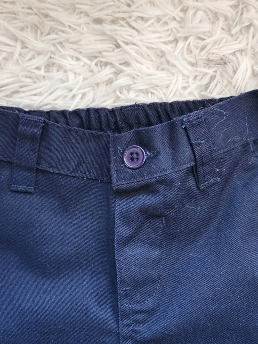 U.S. Polo Assn. Boys Navy Blue Uniform Shorts Size 2T